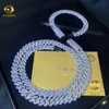 Bijoux de créateurs Hot Sell Drop Shipping Iced Out Cuban Link VVS Diamond Hip Hop Jewelry 8 mm 10 mm Moisanite Cubaine Chaîne