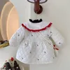 Vestes 2023 Match pour bébé hiver + sac coton rembourré des enfants chauds doux vêtements d'anniversaire de princesse enfants hivernaux R230812