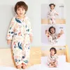 Sacs de couchage Baby Sac de couchage mignon fleurs imprimé pour tout-petit des vêtements de sommeil Play Pyjamas 2.5tog d'hiver d'épaisseur Keep Warm SleepSack 14 ans 230811