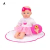 Dockor 16 tums docksimulering baby mjuk söta fyllda leksaker för låtsas spela flickor födelsedag julklappar 230811