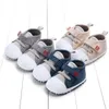 Primeiros Walkers Spring Baby Shoes Sapatos Nascido Canvas Infantil Flexível ao ar livre Flexível para 230812