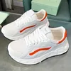 Hot 23ss New Luxury Designer Marca Sports Shoes Womens Mens OW Sneakers Homens Mulheres Branco Sneaker Respirável Malha Tamanho 36-46 com caixa original