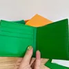 Män designer plånbok 10a kort plånbok toppkvalitet äkta läder kvinnokorthållare lyxvävda plånböcker med kreditkortsinnehavare med ruta 8 färger