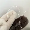 Agli artigli di capelli di peluche di grandi dimensioni per donne barrette in finto pelliccia di coniglio clip coreano soffice pelo inverno.