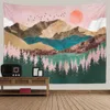 Wandteppiche Sepyue Mountain Tapestry Wall Hanging Tapisserie Home Decor Kunstzimmer