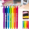Ballpoint Pens 11pcs Funny Ballpoint Pens Colorful Complaining Quotes Pen For Student Gift Stationery Office Signature Multifunction Pen 230812