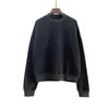 zwart bedroefd sweatshirt