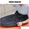 KAYAK ACCESSOIRES 100x53cm Zwarte waterdichte Splash - Proof Rok voor cockpit Kajak Water Anti -Splash Repellent Apron Special Drop Dhak9