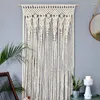 Curtain Wall Hanging Boho Door Window Woven Tapestry Decor Home Ornament For Bedroom Living Room Wedding Party