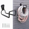 Hooks Metal Hook Garage Organizer Wall Mount Bicycle Hanger Anti-Slip Storage for Ladders Garden Tool