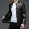 Men's Jackets Chinese Style Leather Coat Clothing Loose Embroidered Size M4Xl Tang Suit Jacket Brand 230812