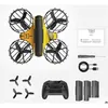 Electric/RC Aircraft HS450 Mini RC Drone Headless S Quadrocopter One Key Land som svävar 3 batterier Helikopter 211104 Drop Delivery T DHTDP