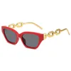 New style modern thick Frame Women's personality cat's eye wide brimmed Sunglasses net red glasses men