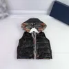 Designer Kids Washingcoat Baby Outwear KaKi Plaid Print Gest Taille 100-160 cm Double face utilisez la veste sans manches août 10 août