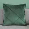 Velvet cushion cover Plush Pillow Cover Designer Soft Pillowcase High Quality Stylish Design Home Decor Skin friendly Material yy