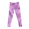 Active Pants Pink Tiles Leggings Gym Women's Clothing Sport Leggins For Women Yoga Pant