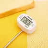 1pcs Thermomètre numérique Thermomètre BBQ Electronic Digital Food sonde thermomètre Thermomètre outils pour le barbecue pour le lait d'eau Température de viande