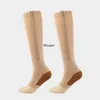 Спортивные носки Compression Zip 5 пары эластичные ноги с открытыми носками для ног.