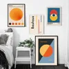 Other Event Party Supplies Mid Century Modern Bauhaus Abstract Geometry Posters Canvas Paintings Wall Art Pictures Prints for Living Room Home Decor 230812