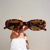 Sonnenbrille Kammpt Vintage Oval Sonnenbrille Trendy Conbon Color Frame Shades Mode -Luxusmarke Designer UV400 Schutz Eyewear 230811