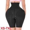 Taim Tamit Shaper Booty Gains Butt Saufter Pantes rembourrées Shapewear High Wison Hip Enhancer Shorts Cross-Dresser Fake Ass Big Buttock Pads XS-7XL 230811