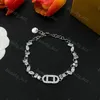 10 gemischte Frauen Armbänder Luxusdesigner Schmuck für Frauen Goldketten Armband Keys Anhänger rosa Emaille Manschette Armband