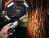 Camping Fan 40000mAh Oscillating Rechargeable Battery Operated Fan Portable Battery Powered Outdoor Tent Fan with Remote Light Hook for Camping