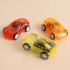 Diecast Model 10 / 1pcs Pull Back Racer Mini Toys Toys pour enfants Partage d'anniversaire Fournitures Mini Cadeaux de voiture en plastique Set Fast Racing Car Toys 230811