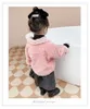 Jackor Girls Boys Winter Coat Cashmere Warm Fashion Coats Jackor Kids Baby Overcoats kläder R230812