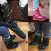 Botas Ortoluckland Sapatos infantis meninos crianças crianças ortopédicas couro de inverno pêlo knight booties garotas neve calçadas 230811