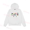 Designer -Kleidung Mode Sweatshirts Palmes Engel gebrochener Schwanzhai Buchstabe Herde Stickerei Lose entspannte Männer Frauen Kapuze -Pullover lässig Pullover Jacke rot