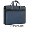 Briefcases Portable Multi-layer Business File Bag Men Folder Zipper Document Product Women Office High-capacity Filling Canvas Briefcase