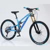 26 27.5 بوصة DH Mountain Bike 11 Speed ​​Framework Double Remling Downhill Bicycle Hydraulic Brake Aluminy MTB للبالغين