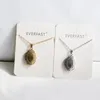 Everfast 10pc Simple Engrave Spets Oval Locket Rostfritt stål Fotorram Pendant Necklace Charms för kvinnor Män Familjminnesmycken