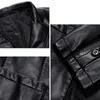 Men's Jackets large size 7XL 8XL 9XL jacket imitation leather suit autumn and winter dress business office black blue coat 230812