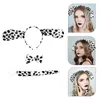 Bandanas 3 Sets Animals Costume Accessories Headbands Bow Ties Miss Spotty Dog Ears