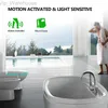 Veilleuse de toilette PIR capteur de mouvement lumières de toilette LED lampe de nuit de salle de bain 8 couleurs éclairage de cuvette de toilette pour salle de bain salle de bain HKD230824