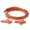 Bag Parts Accessories CITY Mini POUCH Bags Leather Shoulder Strap Terracotta Nude TAUPE Nave BLue Bag Straps 230811