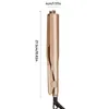 15s Fast Heating 2-in-1 Hair Straightener & Curler - Temperature Memory For All Hair Types - Perfect Gift For Girls & Women!