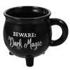 Mugs Artistic Water Storage Cup Coffee Shop Latte Mug Halloween Ceramic Black