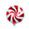 Decoration New 18-inch Windmill Lollipop/nine Word Circle Lollipop Shape Aluminum Foil Balloon Baby Birthday Decoration Balloon