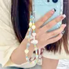 Strand Blue and Yellow Heart Cloud Original unik mobiltelefonband armband anti dropphänge