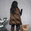 Gilet pour femmes de haute qualité de grande taille en coton noir ventre d'automne / hiver neuf et de boucle légère de boucle légère veste de couleur solide HKD230812