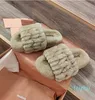 Novelty Slippers Womens shoes Luxury Designer Fashion Flat Bottom Sandals Wear Warm and Comfortable at Home or Out Casual Shoe 35-40 True wool thermal slipper