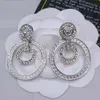 Pendientes de aretes de diseñador de lujo Fashion Fashion Fiest Wedding Engagement Jewelry Accessories Gift 20style