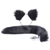 Anal Toys Tail Plug With Hairpin BDSM Toy Flerting Metal Butt Sex for Woman Man Couples Cosplay Shop de jogo para adultos 230811