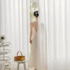 Sheer Curtains Curtain Chiffon Shading Tulle Living Room Bedroom Perforated Hook Partition Decorative 230812