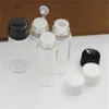 20pcs 5ml Mini Clear Essential Oil Glass Bottle with Orifice Reducer Siamese Plug Perfume Sample Vials Empty Perfume Test Bottle JL1901