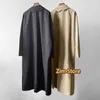 Trench Coats Trench T0teme Women Springsummer Long Coat Cotton Polyamide Version Collier Classic Vintage Oversize Wind 230812