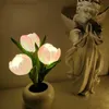 LED TULIP FLOWER LAMP ATLAIP TULIP NIGHT LIGHT LIGH